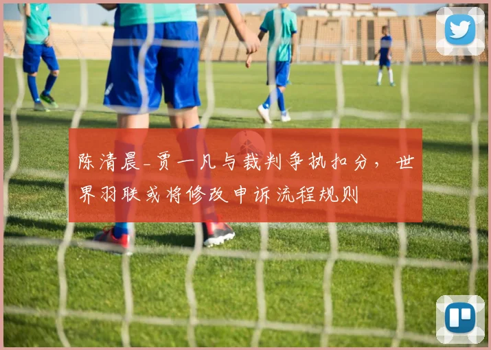 陈清晨_贾一凡与裁判争执扣分，世界羽联或将修改申诉流程规则